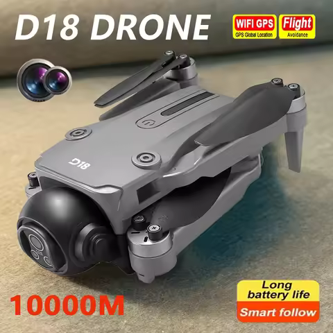 2025 D18 Drone 8K Aerial HD Dual Camera Photography Intelligent Obstacle Avoidance Brushless Motor 5