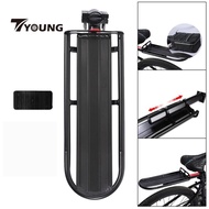 [In Stock] Thick Bike Cargo Rack Rear Easy Installation Bike Luggage Rack Sturdy Bike Carrier Back Rear Rack