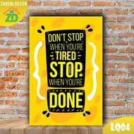English Wise Quotes Wall Sticker Bedroom Decoration Motivational Quotes Poster - LQ04 Zareni Decor