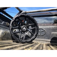 RAXER Wheels VOLCANO V63 18X9.5 6X139.7 ET0- READY STOCK (Suitable for 4x4)