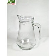 GLASS WATER JUG | GLASS PITCHER WITH LID | SIERRA /EMILY GLASS PITCHER | THICK GLASS JUG | GLASS DRI