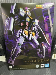 全新現貨，日本版 橫濱高達(夜間版本) Bandai 超合金 Gundam Factory RX-78F00 Gundam Night iIluninated version