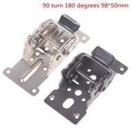 1 Pc Engsel Kaki Meja Lipat 0-90 - 180 Derajat Self-Locking Untuk