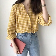 KEMEJA Women's Shirts BUSINESS PACKAGE WOMEN'S LONG-SLEEVED SHIRT trendy A4N9 premium quality cool B