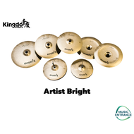 Kingdo Artist Bright Series แฉ ฉาบ สำหรับ กลองชุด Splash Hi-Hat Crash Ride