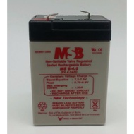 MSB 6V 4.5AH Rechargeable Sealed Lead Battery (MS6-4.5)