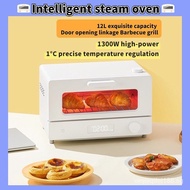 (Ready stock)Xiaomi MiJia smart steam small oven 12L household multifunctional desktop baking intelligent temperature control steam toaster oven 12L small household multifunctional