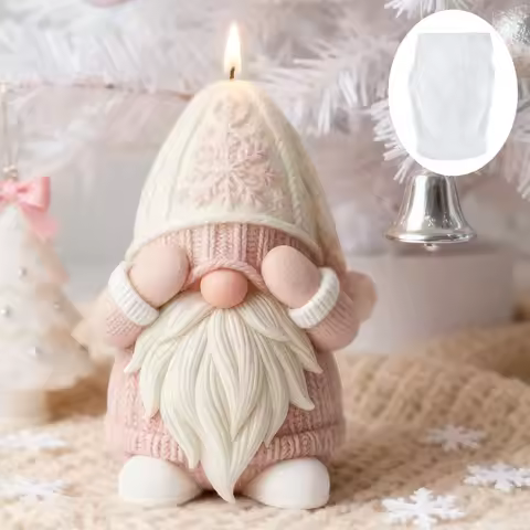 Aromatherapy Candle Silicone Mold Silicone Silicone Craft Mold Scented Candle Mold White For Home De