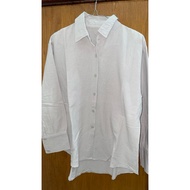 KEMEJA Asoka Fashion - Shirt 550 Oversized Linen Basic Shirt