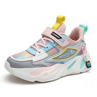 Duck Duck Autumn Winter Leather Children's Sports Shoes Girls Shoes Two-Color Fashion Shoes