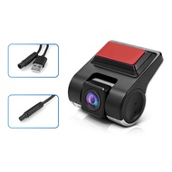 EzoneTronics USB 720P HD Front Dash Camera Universal Car DVR for Android System with ADAS Plug in th