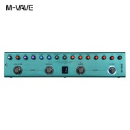 M-vave TANK-G กีตาร์/TANK-B BASS V2 รุ่น Multi-Effects Pedal ชาร์จ 36 ตั้งค่า 9 ช่อง 8 IR Cab 3Modul