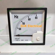 HZ meter type jarum 45-65hz 220v merk Axle