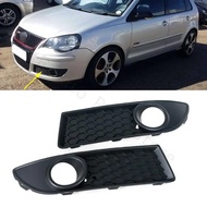For VW POLO GTI 2006 2007 2008 2009 MK4 9N3 Car Front Bumper Fog Light Lamp Frame Cover Grille Fogli