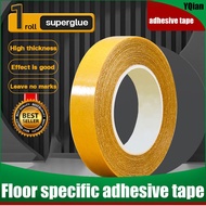 Floor leather companion 10M Carpet tape Super Sticky Transparent Adhesive Double Sided Tape Strong F