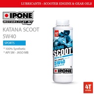 IPONE SCOOTER ENGINE OIL 5W40 FULLY SYNTHETIC KATANA MOTOR ENGINE OIL