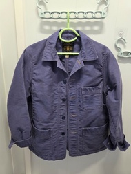 FULLCOUNT French Moleskin Work Jacket靛藍工裝外套
