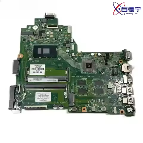 For HP Pavilion 14-BS 240 G6 Laptop PC Motherboard DA0P1BMB6D0 Mainboard with I3 I5 I7 CPU 2G GPU DD