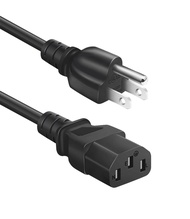 Computer PC Power Cord for Dell OptiPlex Alienware XPS HP Elite Pavilion Envy Acer IdeaCentre MSI iM