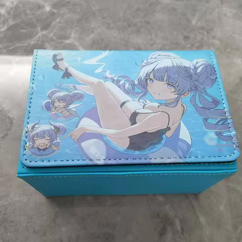 Yugioh Angello Vaalmonica Deck Box High-capacity YU-GI-OH! OCG Trading Cards Pu Leather Storage Box 