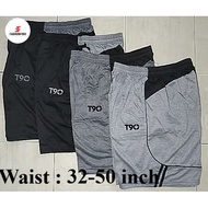 ❗️Plus Size❗️ T90 Men Pockets Short Pants Sport cotton pants 男加大全棉短裤