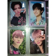 Photocard official Jaemin wink dicon, ISTJ LD Withmu, BIU digipack, ISTJ TC A Vers