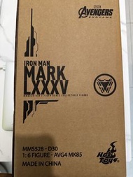 Hot Toys Marvel Avengers Ironman MK85 Mark  LXXXv 復仇者聯盟4 鐵甲奇俠 MK85 人偶 Iron man mk85 MMS528 MMS528D30