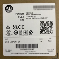 Allen-Bradley 25B-E6P6N104 PowerFlex 525 AC Drive 4KW 5HP 25BE6P6N104