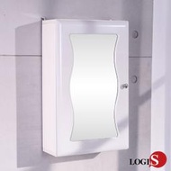 40CM塑鋼浴櫃歐式吊櫃 壁櫃 防水 櫥櫃 收納櫃 廚房 化妝櫃 飾品櫃 鏡台 鏡子 浴室專用 (C1040-1G)