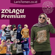 ZOLAQU kaos zolaqu (D) BUKAN original terbaru 2021 kaos baju atasan