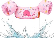 Heysplash Swim Vest for Kids, Toddler Pool Floaties Fit 20-50 Lbs, Swimming Vest with Adjustable Str