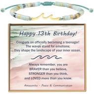 Sereney Birthday Gifts for Women, Graduation Gifts for Teen Girls Gifts Idea as Wave Bracelet as 13t