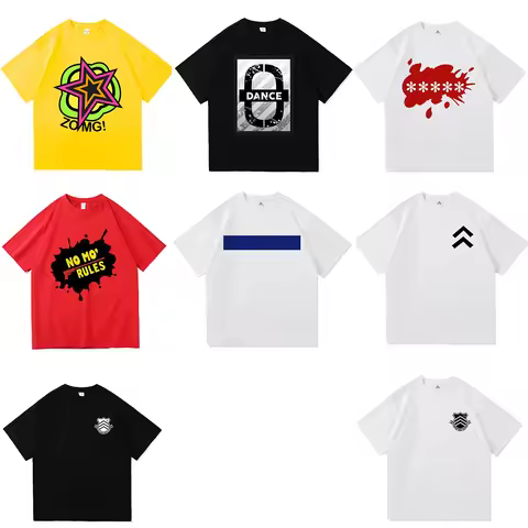 Anime P5 Ryuji Sakamoto T Shirt Ryuji ZOMG Joker Fashion Men/women Clothing Vintage Harajuku High Qu
