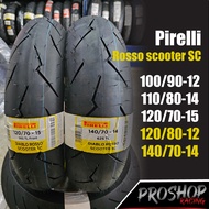 ยาง Pirelli Rosso scooter SC สำหรับ Xmax Forza 350 ADV 350 Vespa Giorno X300 Aerox Monkey
