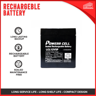 Landmark by Powerrcell 12V 5AH/20HR Sealed Rechargeable Battery 12 Volts 5 Ampere Hour