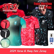 SFS Top Quality 2024 WC South Korea Jersey Soccer Football Jersey T-Shirt H M SON Fans Version S-4XL