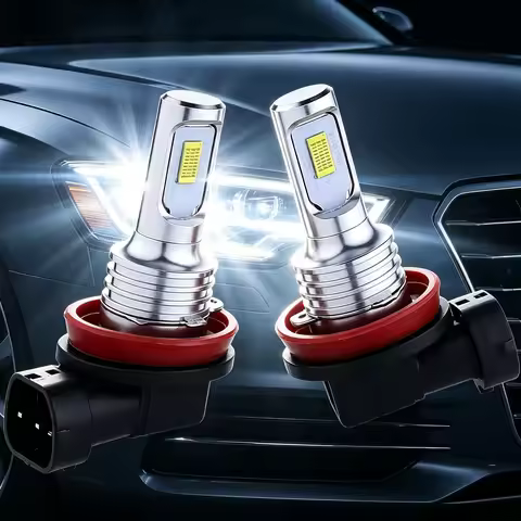 2Pcs H8 H11 LED H16JP Car Headlight Bulbs Canbus 9005 HB3 9006 HB4 CSP LED Headlamp 80W Turbo Auto L
