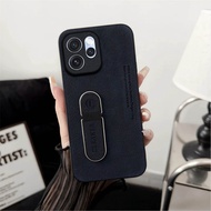 CS-Case Compatible Reno 15 Pro 5G Softcase Standing Leather Camera ProtectRing Holder