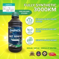 DashOil 4AT 10w40 1L Fully Synthetic SN Scooter EngineOil Minyak Hitam Pelincir Motor NMAX VARIO NVX