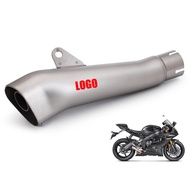 For Yamaha R6 YZF-R6 YZF R6 Motorcycle Exhaust System Muffler Middle Link Pipe 2006 - 2019