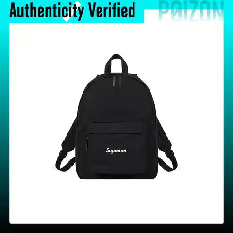 Supreme FW20 Canvas Backpack Unisex White/Black SUP-FW20-152