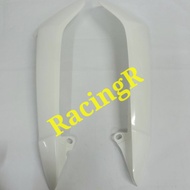 HONDA NX105 LEG SHIELD - FRONT WHITE COVER KEPAK PUTIH KEPOK SAYAP DEPAN LEGSHIELD WIND SHEILD NX 10