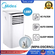 Midea 1.0hp Portable Air Conditioner / Aircond / Air Cond (MPH-09CRN1) - Fulfilled by SOKANO SHOP