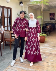 DRESS TENUN - JASMINE ROSA - COUPLE BAJU TENUN KONDANGAN