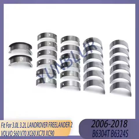 STD Main & Con-Rod Bearing Set Fit 3.0 3.2 L B6304T B6324S 06-18 For LANDROVER FREELANDER 2 L359 VOL