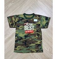 (Size M) Chest 18 Length 26.5 Authentic US Army Navy Air Force USMC Camouflage T-Shirt Military Prin