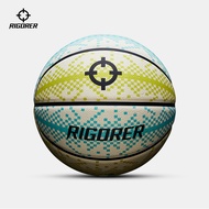 [Same Style as Rivers] Accurate Rubber Basketball No. 7 Student Outdoor Sports Cement Floor Wear-Res