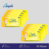 ANGELS Baby Wet Wipes Carton Sale  - 30 / 80 Wipes Pack - Safe & Gentle for babies!