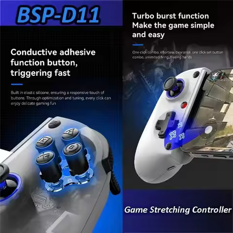 BSP-D11 Mobile Phone Wireless Game Gamepad For Nintendo Switch/PS4/PS3 Controller Supports Android H