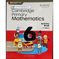 CAMBRIDGE PRIMARY MATHEMATICS 6: ACTIVITY BOOK 2ED. - 9789814971201